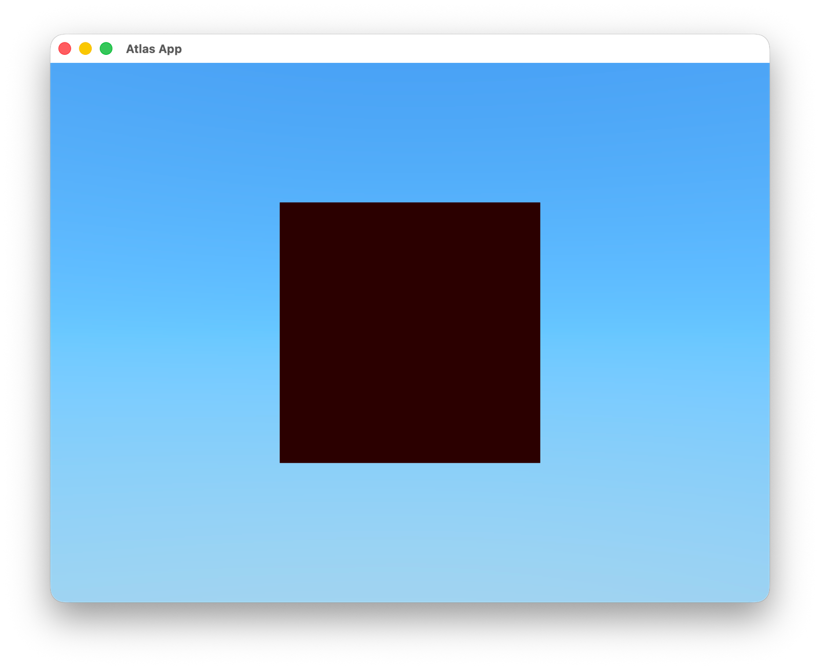 First Project Red Cube