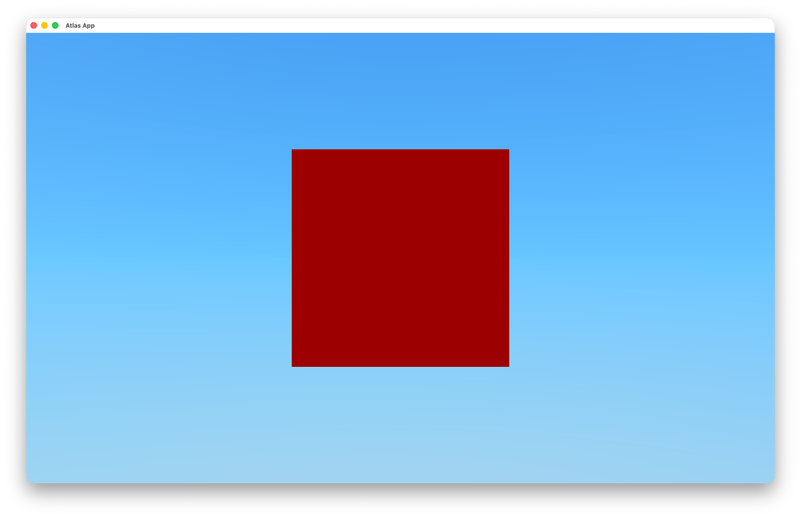 First Project Red Cube Lit